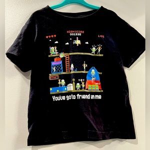 Uniqlo/Pixar short sleeves t-shirt size 5 Toy Story